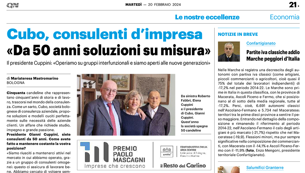 CUBO compie 50 anni!